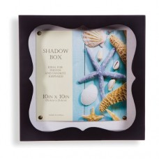 Harriet Bee Cruce Shadow Box Scallop Picture Frame   